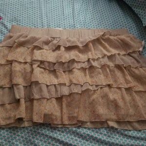 Ruffle skirt